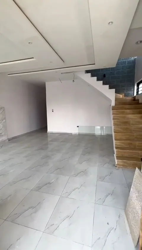 Completed modern residence hall