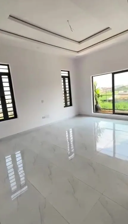 Completed modern residence interior