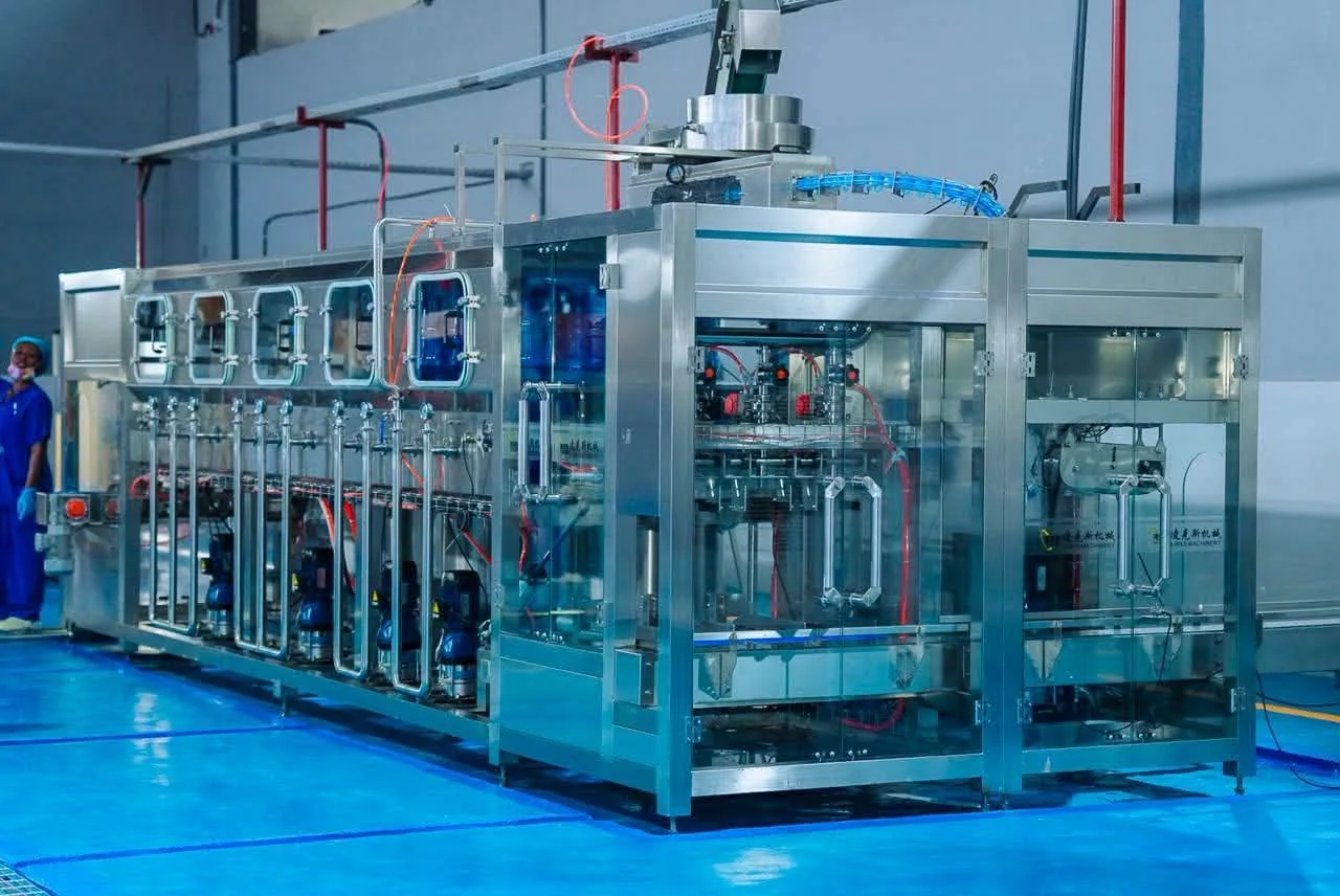 Stainless-steel filling and processing equipment