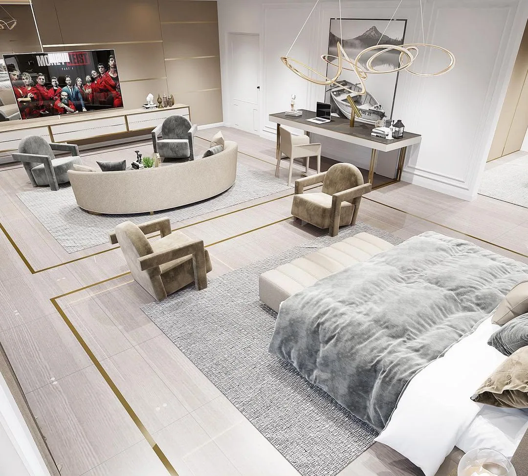 Bedroom design visualisation 3