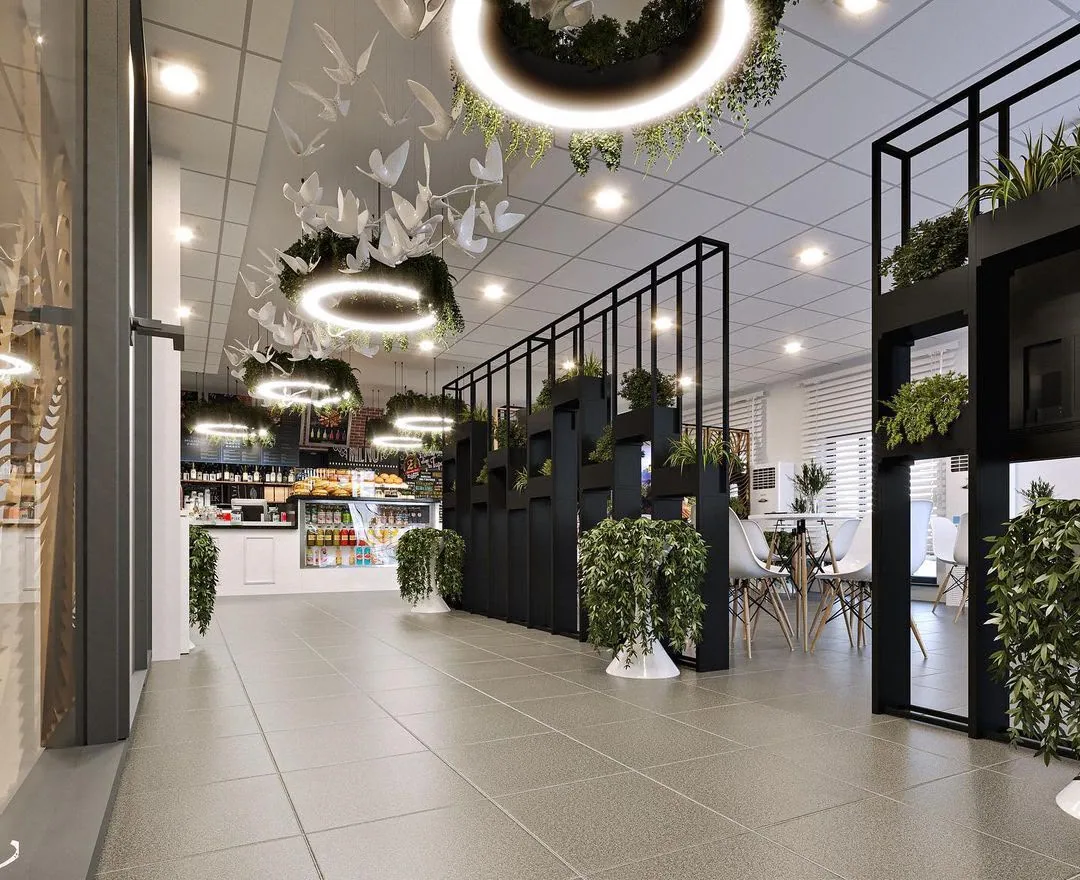 Cafe design visualisation 4