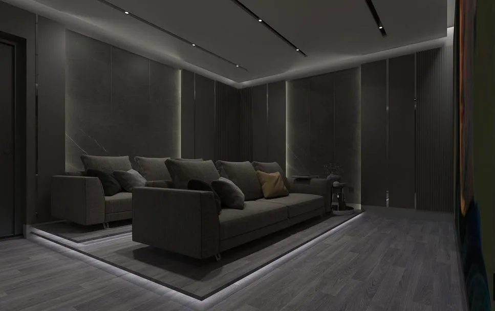 Cinema room design visualisation 8