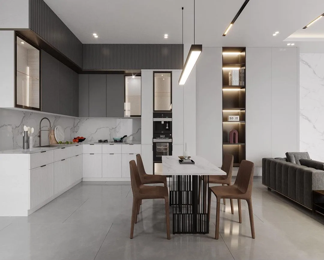 Dining room design visualisation 2