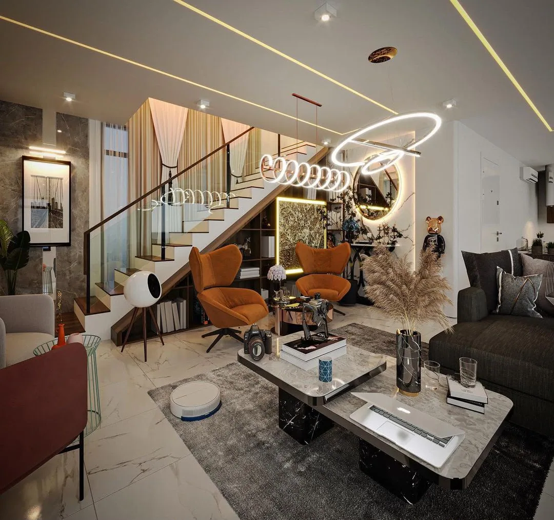 Living room design visualisation 5