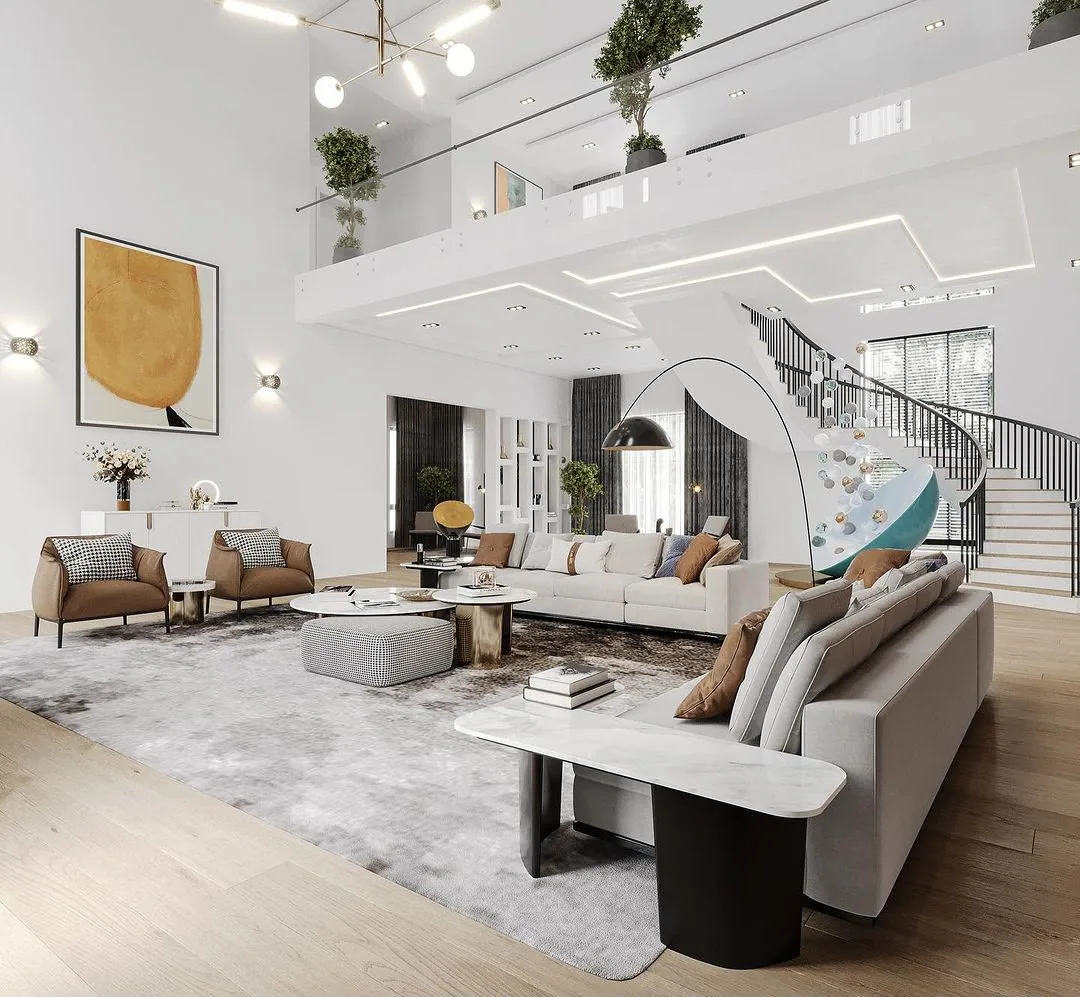 Living room design visualisation 8