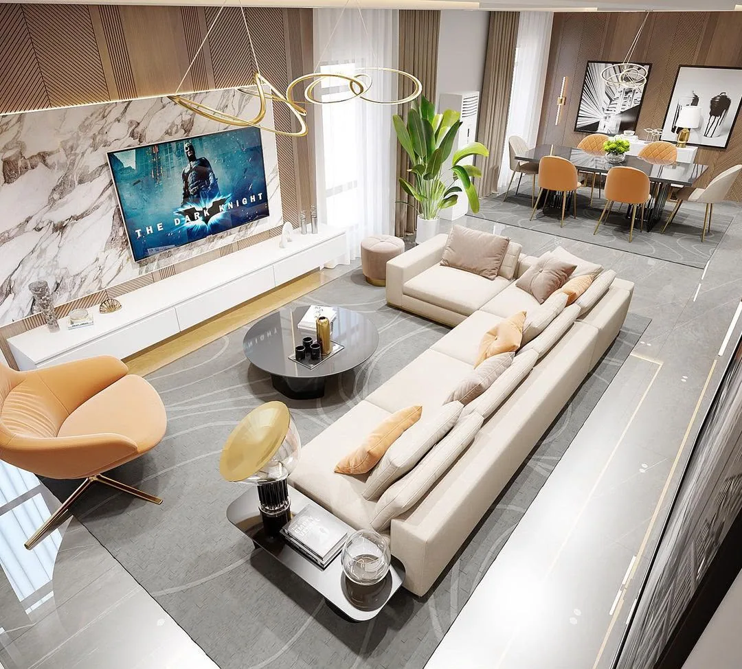 Living room design visualisation 10
