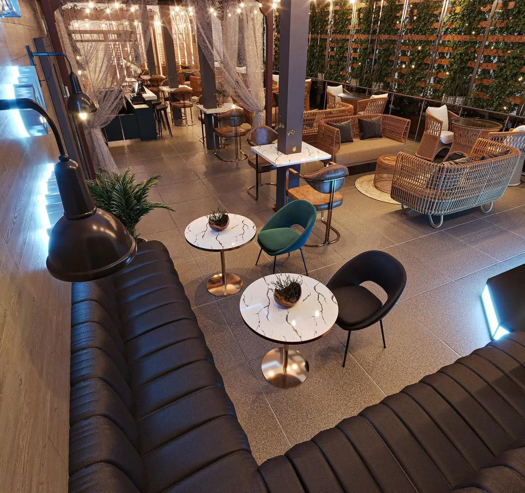 Lounge design visualisation 2