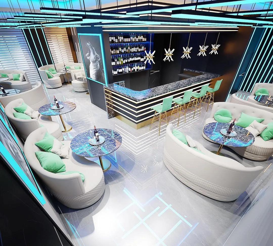 Lounge design visualisation 3