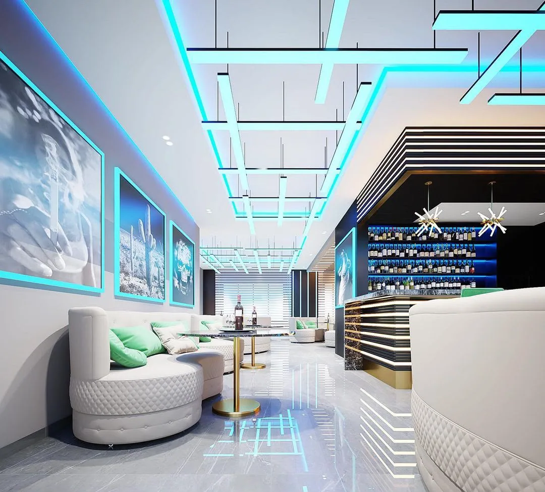 Lounge design visualisation 4