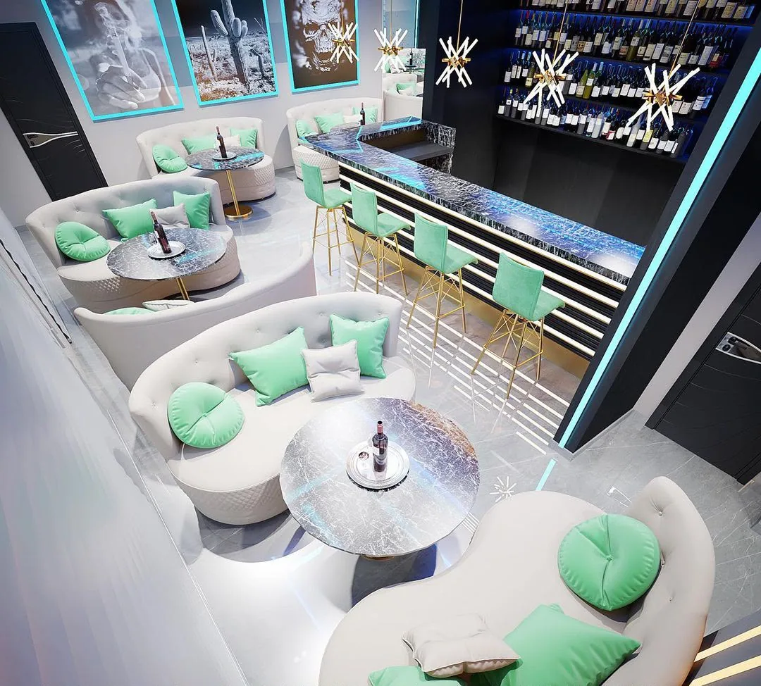 Lounge design visualisation 10