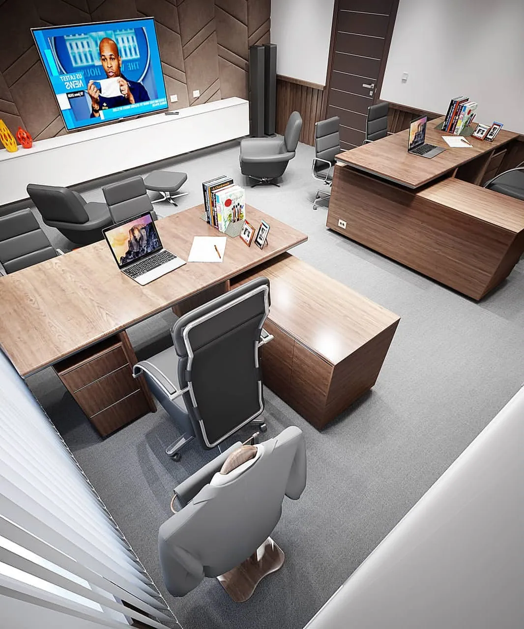 Office design visualisation 2