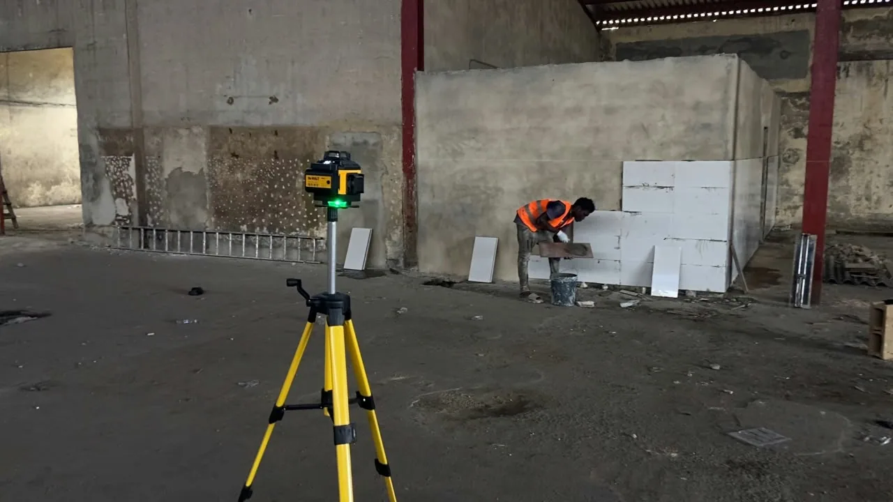 Setting out during Kaybi renovation
